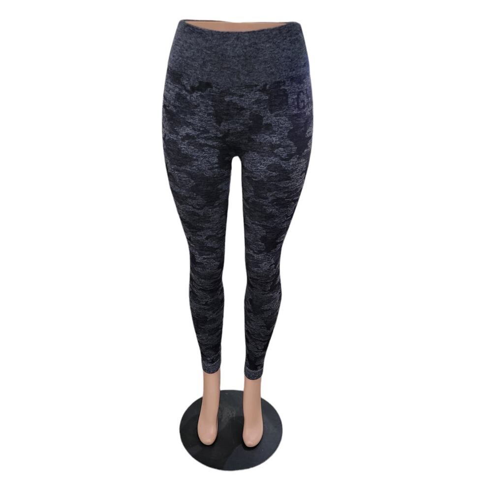Gymshark Adapt Camo Seamless Leggings Women's S Athleisure Workout‎ Gym Pants